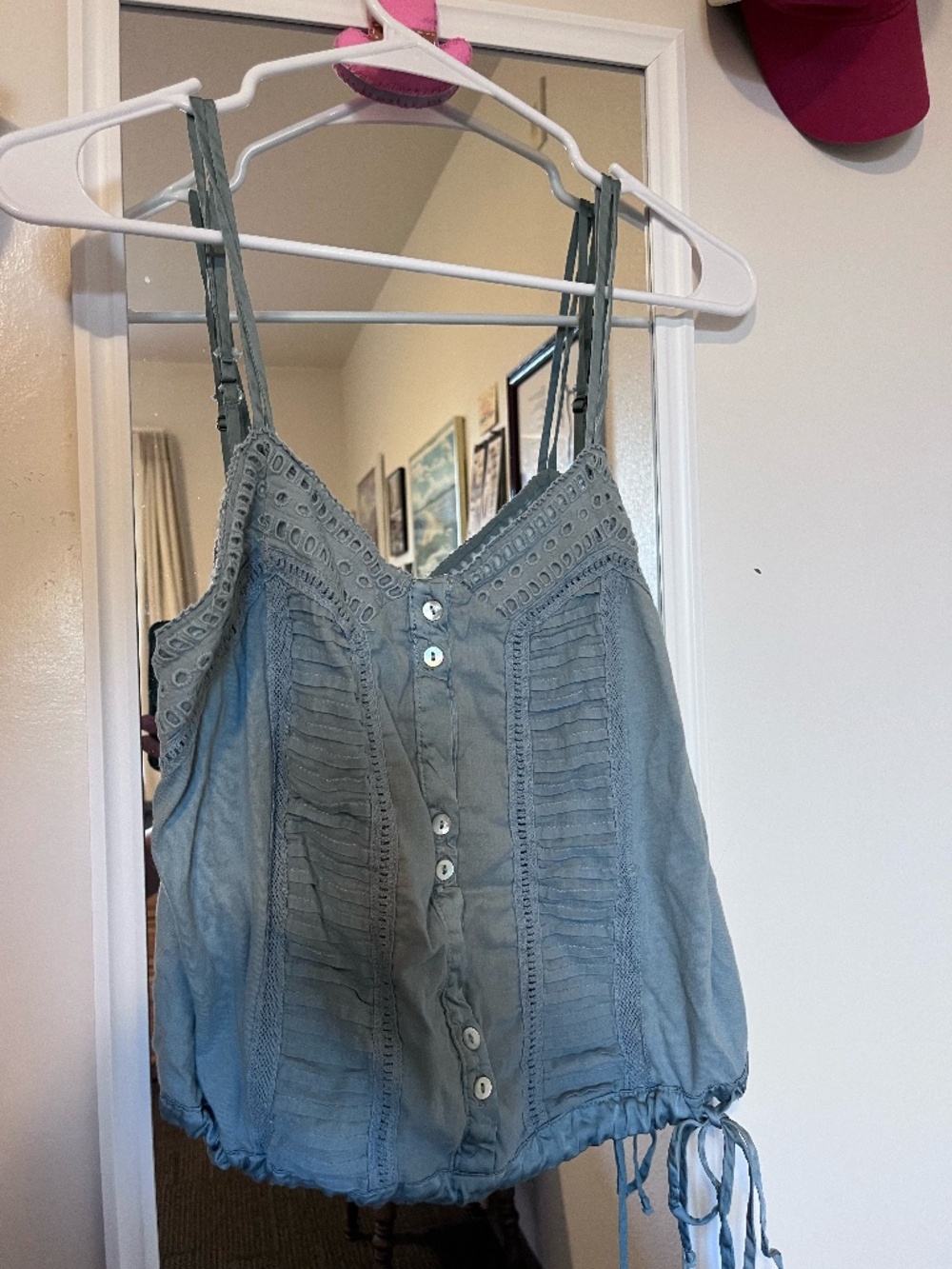 Tiny by Anthropologie Spaghetti Strap Tank Top Women's S